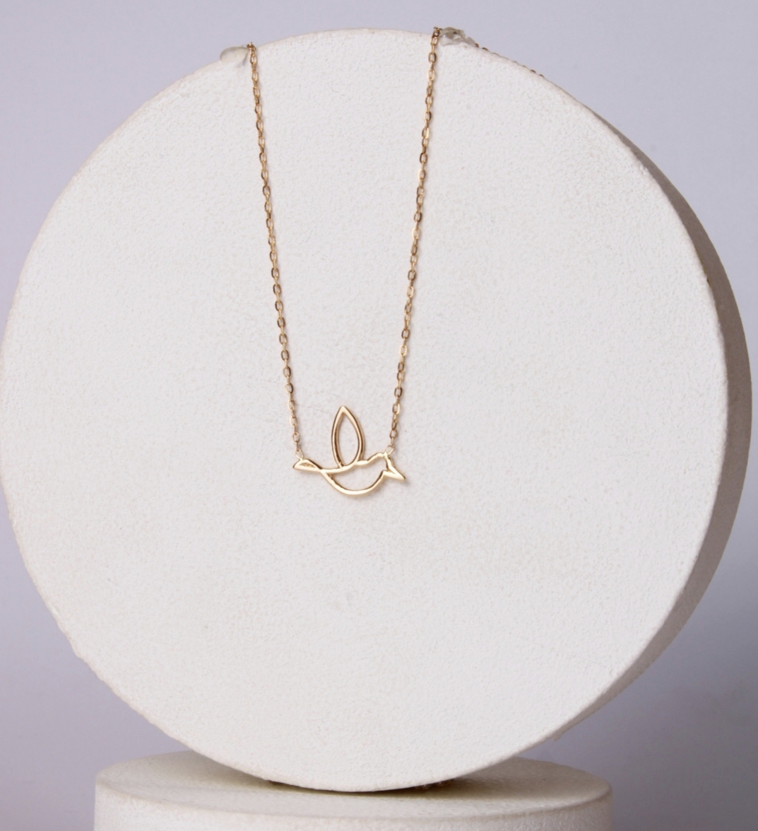 گردنبند طلا مدل پرنده